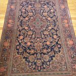7x5 Old Antique Kashan Hand Knotted